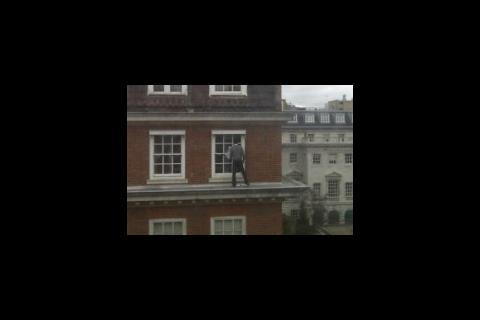 Reckless window cleaner